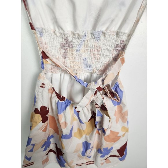 PEPPERMAYO Women's Sz. 4/1 Lani Linen Mini Dress – Abstract Resort - Picture 9 of 9